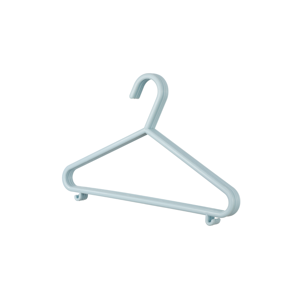 Colorful value pack plastic baby clothes hangers bulk