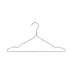Copper wire metal clothes hanger premium finish