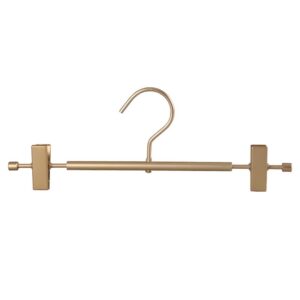 cooper wire metal trousers/skirt hanger with movable clips