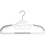 TPR plastic clothes hanger non-slip rubber
