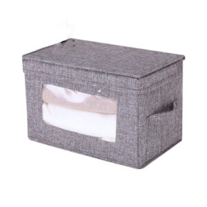 foldable non woven storage bag with lids for clothing