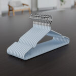 kids dipped rubber coated iron hangers