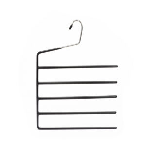 pvc coated multi layer wire trousers hanger