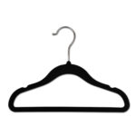Flocking baby small clothes hanger soft touch