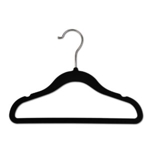 flocking baby small clothes hanger