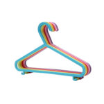 colorful value pack plastic hangers for baby clothes