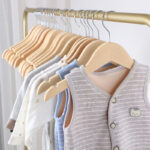 durable child size wooden hanger