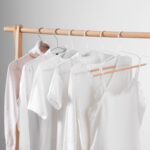 Frosted Wire+Wood Hanger for Clothes wholesale