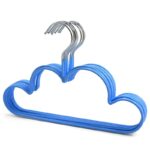 Cute cloud shape PVC coated metal kids hanger