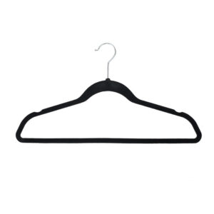 flocking plastic hanger for clothing