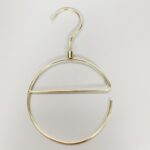 Copper wire metal tie and scarf hanger circular display rack