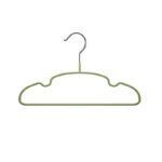 Baby size PVC coated metal kids clothes hanger waterproof