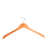 Natural wooden shirt top hanger for retail