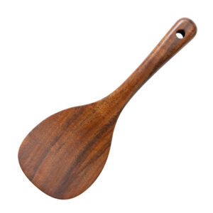 ‌bulk acacia wood rice paddle